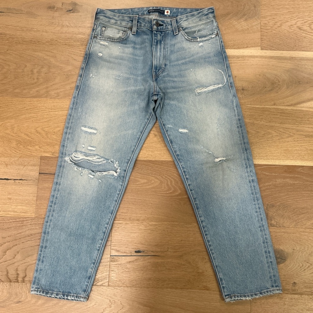 Levi Made & Crafted Draft Wide Taper Japanese Selvedge Jeans